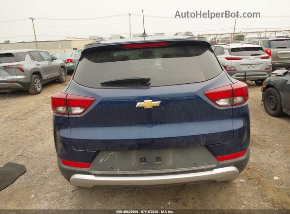 KL79MPS26NB007563 2022 CHEVROLET TRAILBLAZER Blue 