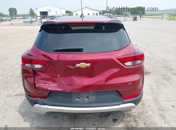 KL79MPS26NB125497 2022 CHEVROLET TRAILBLAZER Темно-бордовый 