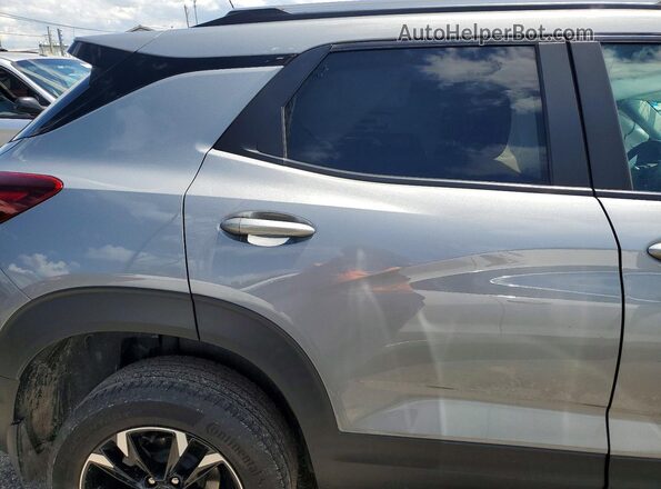 KL79MPS26PB100487 2023 CHEVROLET TRAILBLAZER Gray Rear interior view