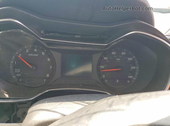 KL79MPS26PB100487 2023 CHEVROLET TRAILBLAZER Gray Instrument cluster view