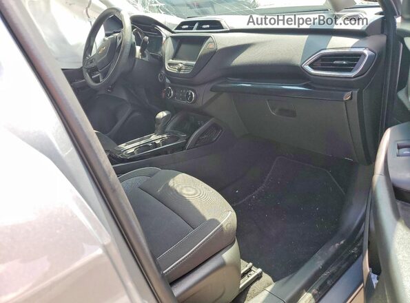 KL79MPS26PB100487 2023 CHEVROLET TRAILBLAZER Gray Dashboard view