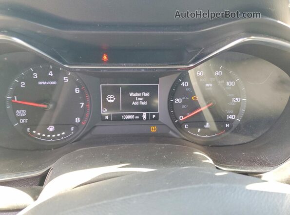 KL79MPS27MB018683 2021 CHEVROLET TRAILBLAZER White Vista del cuadro de instrumentos