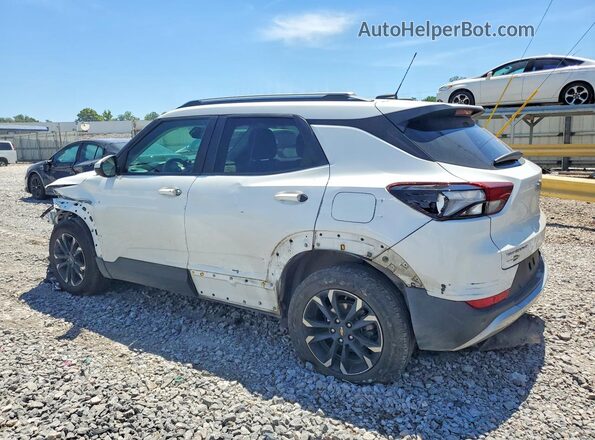 KL79MPS27MB018683 2021 CHEVROLET TRAILBLAZER White Trasero izquierdo