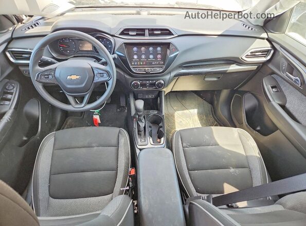 KL79MPS27MB104799 2021 CHEVROLET TRAILBLAZER Blue Dashboard view
