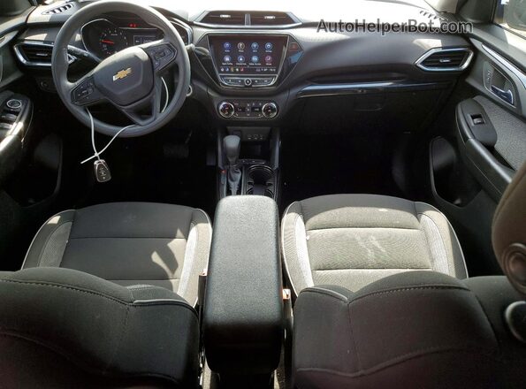 KL79MPS27NB137576 2022 CHEVROLET TRAILBLAZER Black Vista del salpicadero
