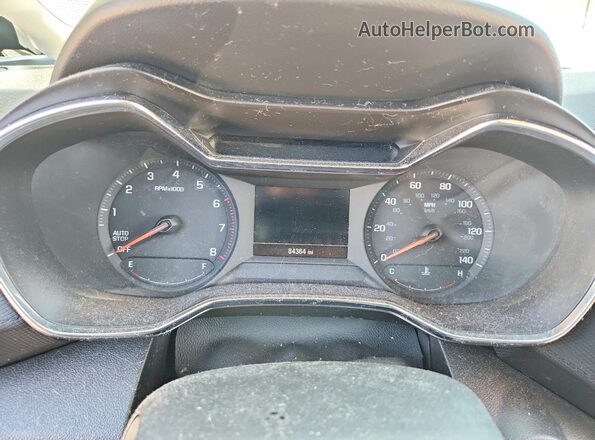 KL79MPS28MB154949 2021 CHEVROLET TRAILBLAZER Черный Вид щитка приборов