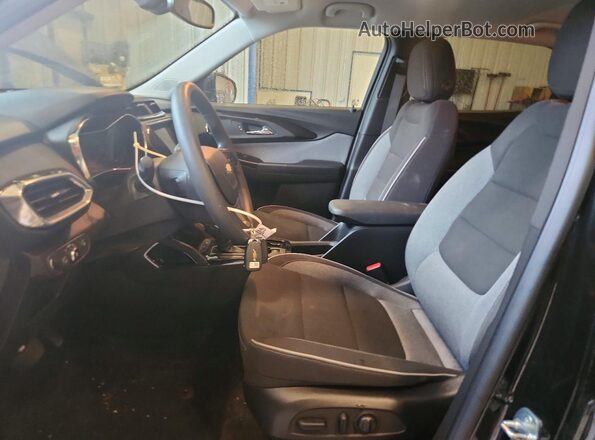 KL79MPS28PB069338 2023 CHEVROLET TRAILBLAZER Black Front interior view