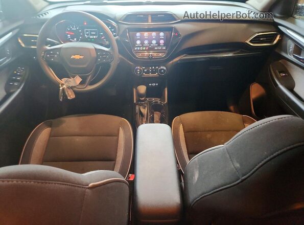 KL79MPS28PB069338 2023 CHEVROLET TRAILBLAZER Black Dashboard view