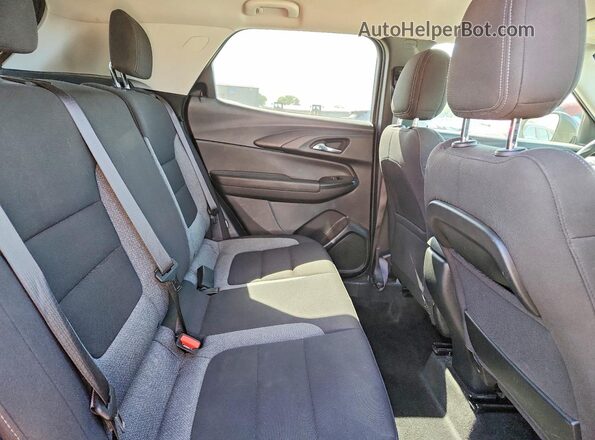 KL79MPS29PB016325 2023 CHEVROLET TRAILBLAZER Black Вид задньої частини салону