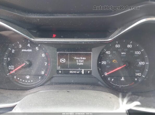 KL79MPS2XMB013896 2021 CHEVROLET TRAILBLAZER Red Rear seats view