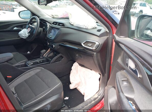 KL79MPS2XMB013896 2021 CHEVROLET TRAILBLAZER Red Front interior view