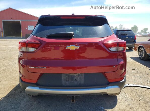 KL79MPS2XMB124903 2021 CHEVROLET TRAILBLAZER Red Հետևի տեսք