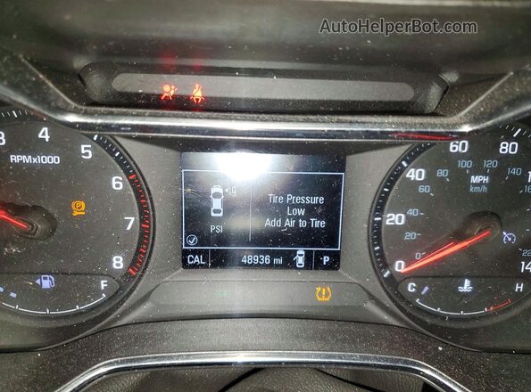 KL79MPS2XPB056946 2023 CHEVROLET TRAILBLAZER White Instrument cluster view