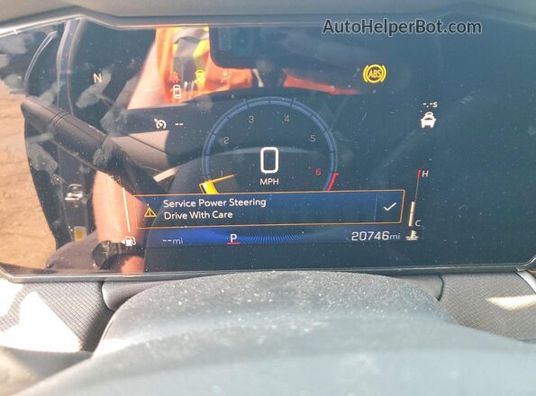 KL79MPS2XRB211496 2024 CHEVROLET TRAILBLAZER Silver Вид щитка приладів