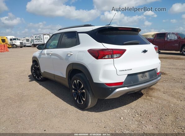 KL79MPSL0MB077079 2021 CHEVROLET TRAILBLAZER White Trasero izquierdo