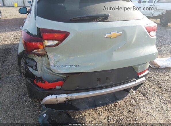 KL79MPSL0SB147323 2025 CHEVROLET TRAILBLAZER Gray Front view