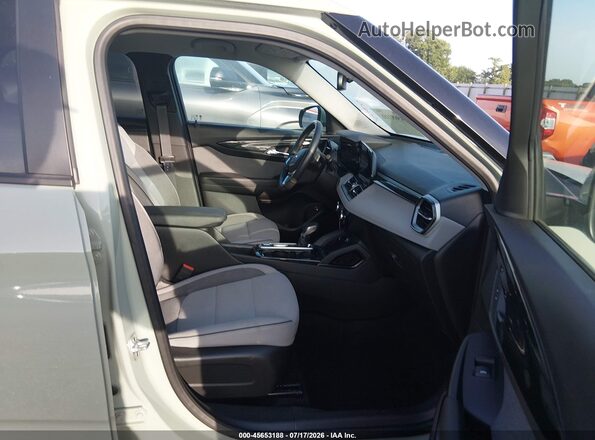 KL79MPSL0SB147323 2025 CHEVROLET TRAILBLAZER Gray Front interior view