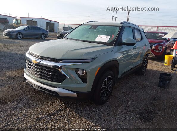 KL79MPSL0SB147323 2025 CHEVROLET TRAILBLAZER Gray Front left