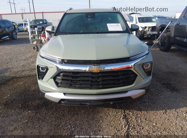 KL79MPSL0SB147323 2025 CHEVROLET TRAILBLAZER Gray Rear interior view