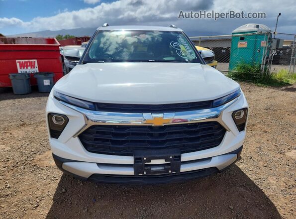 KL79MPSL0SB157379 2025 CHEVROLET TRAILBLAZER Белый Вид спереди