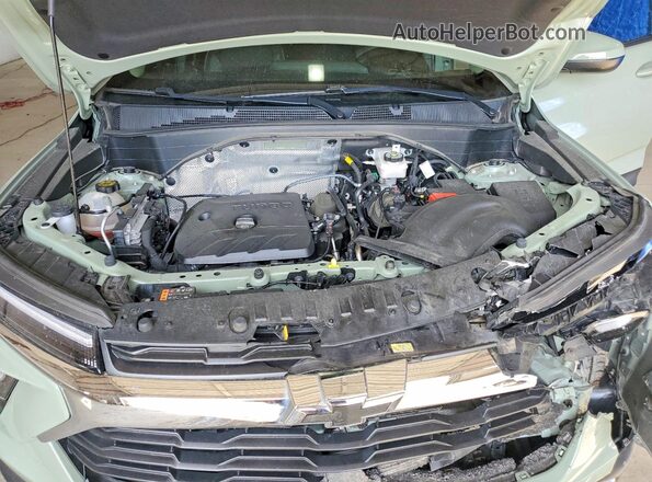 KL79MPSL0SB195601 2025 CHEVROLET TRAILBLAZER Green Շարժիչի բաժամունքի տեսք