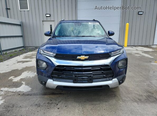 KL79MPSL1NB073642 2022 CHEVROLET TRAILBLAZER Blue Панорамний вид салону 360°