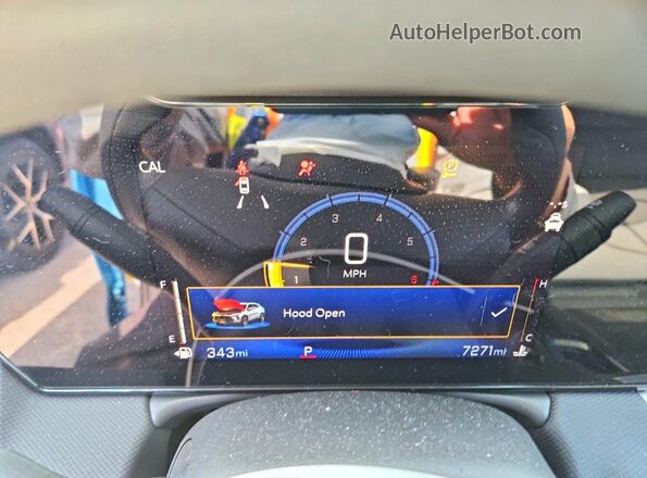 KL79MPSL1TB078207 2026 CHEVROLET TRAILBLAZER Blue Вид щитка приладів