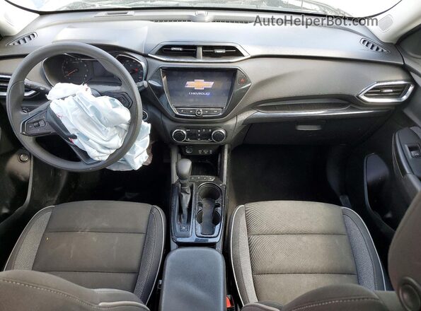 KL79MPSL2NB052766 2022 CHEVROLET TRAILBLAZER Gray Widok deski rozdzielczej