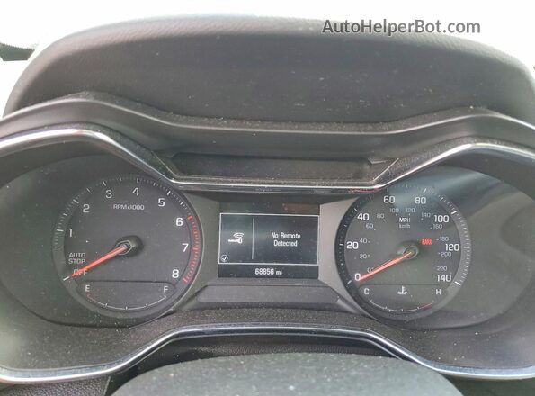 KL79MPSL2NB052766 2022 CHEVROLET TRAILBLAZER Gray Widok zestawu wskaźników