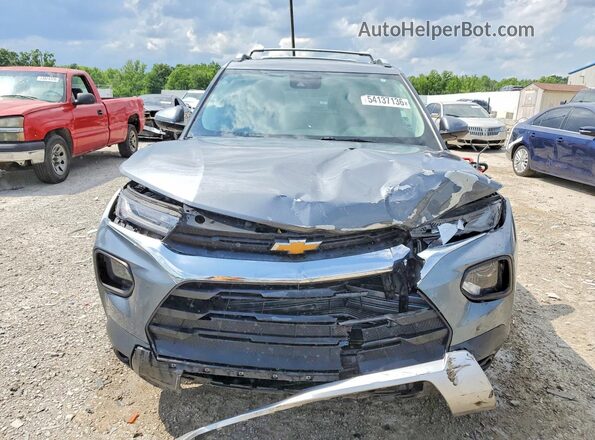 KL79MPSL2NB052766 2022 CHEVROLET TRAILBLAZER Gray Widok z przodu