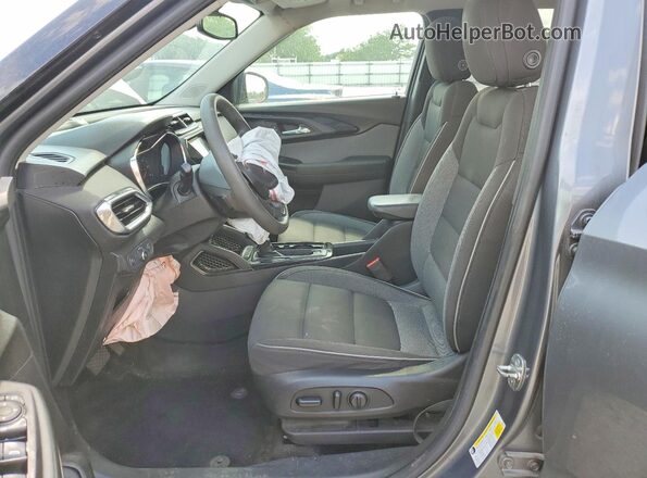 KL79MPSL2NB052766 2022 CHEVROLET TRAILBLAZER Gray Widok wnętrza z przodu