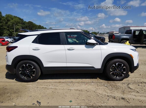KL79MPSL2NB058809 2022 CHEVROLET TRAILBLAZER White Vista interior trasera