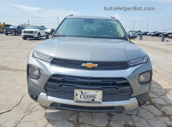KL79MPSL2PB064631 2023 CHEVROLET TRAILBLAZER Silver წინა ხედი