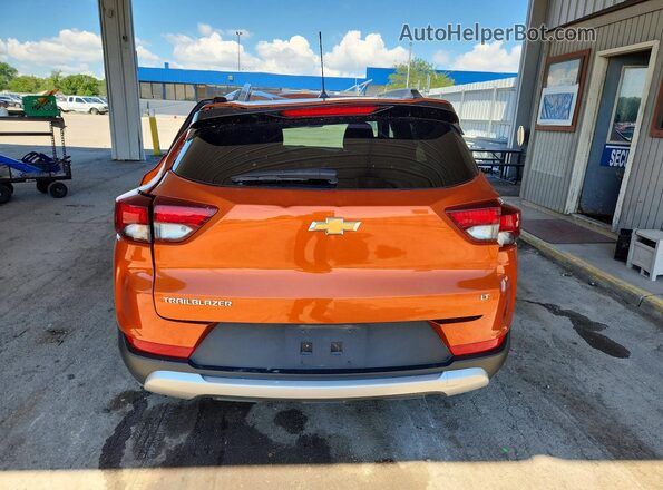 KL79MPSL2PB127002 2023 CHEVROLET TRAILBLAZER Orange Вид ззаду