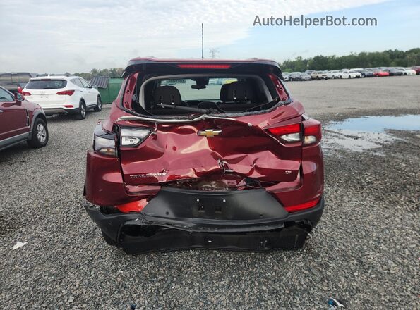 KL79MPSL2RB216460 2024 CHEVROLET TRAILBLAZER Burgundy Rear view