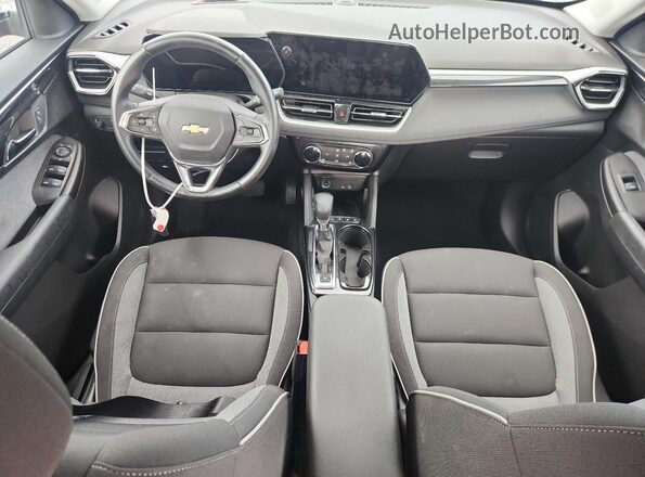 KL79MPSL2RB216460 2024 CHEVROLET TRAILBLAZER Burgundy Dashboard view