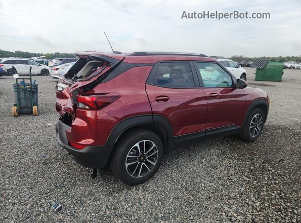 KL79MPSL2RB216460 2024 CHEVROLET TRAILBLAZER Burgundy Rear right