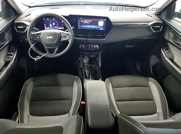 KL79MPSL2SB211569 2025 CHEVROLET TRAILBLAZER Black წინა პანელის ხედი