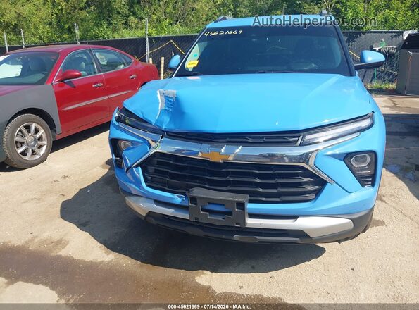 KL79MPSL3RB131580 2024 CHEVROLET TRAILBLAZER Синий Вид спереди