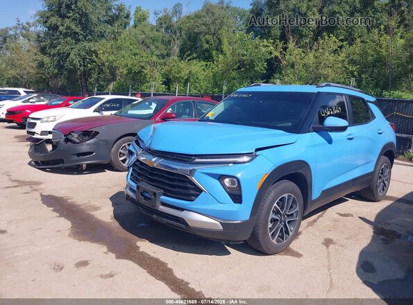 KL79MPSL3RB131580 2024 CHEVROLET TRAILBLAZER Синий Передняя левая четверть