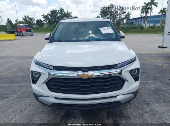 KL79MPSL3TB093534 2026 CHEVROLET TRAILBLAZER White Widok zestawu wskaźników