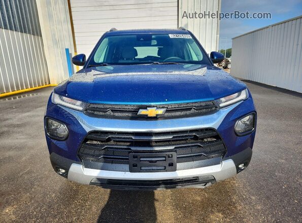 KL79MPSL4MB057708 2021 CHEVROLET TRAILBLAZER Синий Вид спереди
