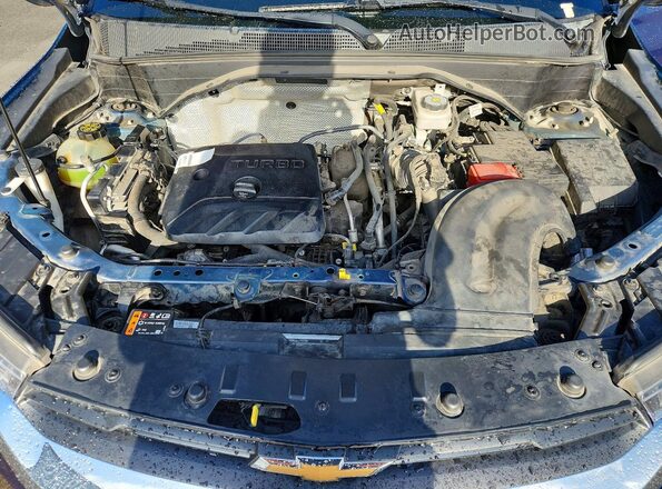 KL79MPSL4MB057708 2021 CHEVROLET TRAILBLAZER Синий Вид задней части салона