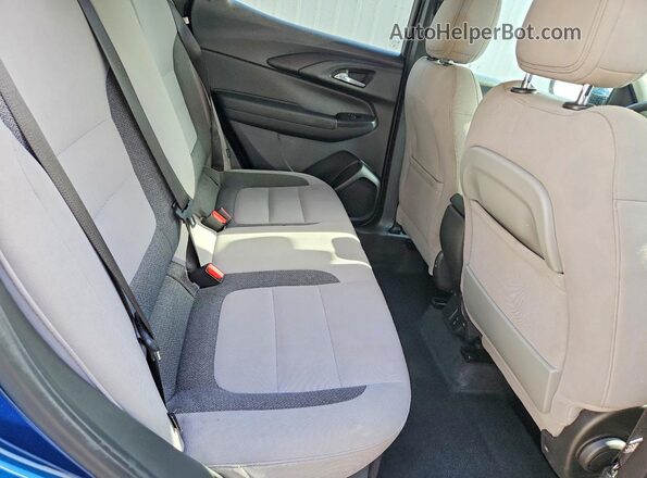 KL79MPSL4MB057708 2021 CHEVROLET TRAILBLAZER Синий Вид задних сидений