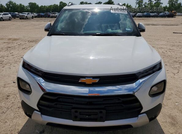 KL79MPSL4PB014412 2023 CHEVROLET TRAILBLAZER White Vista frontal