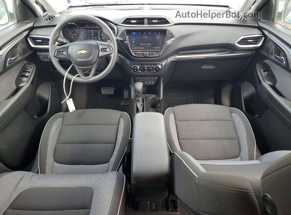 KL79MPSL4PB014412 2023 CHEVROLET TRAILBLAZER White Vista del salpicadero