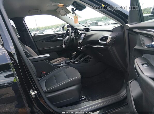 KL79MPSL4PB163760 2023 CHEVROLET TRAILBLAZER Black Front interior view