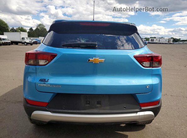 KL79MPSL4SB025077 2025 CHEVROLET TRAILBLAZER Blue Вид ззаду