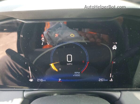 KL79MPSL4TB144488 2026 CHEVROLET TRAILBLAZER Black Вид щитка приладів