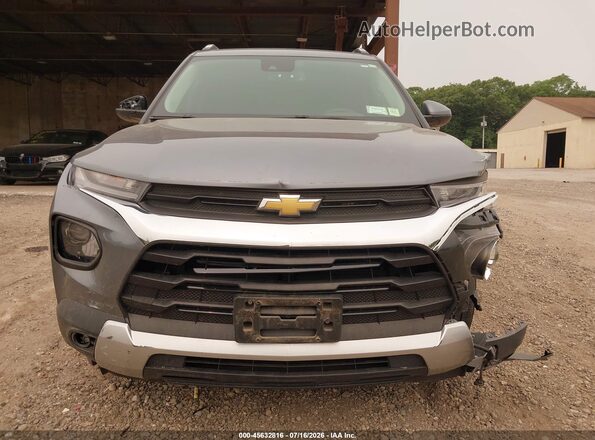 KL79MPSL5NB077399 2022 CHEVROLET TRAILBLAZER Gray Vista interior trasera